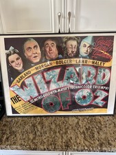 Wizard of Oz 1939 Reprint Movie Poster 28x20 Portal Publications M081 Litho