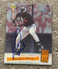 1994 Classic Cream of the Crop Rondell White signed autographed card #C13 Expos