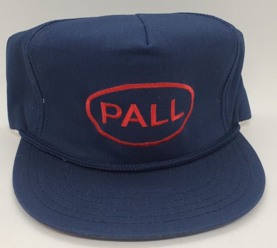 Navy cotton PALL patch sweatband belt tab back vintage OZ made USA-image