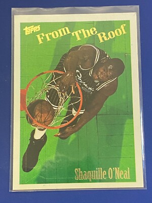   1994-95 Topps Basketball Spectralight Base Card #300 Shaquille O'NEAL  