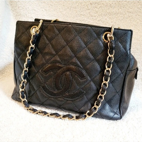 CHANEL PTT PETITE TIMELESS TOTE LAMBSKIN, Luxury, Bags & Wallets