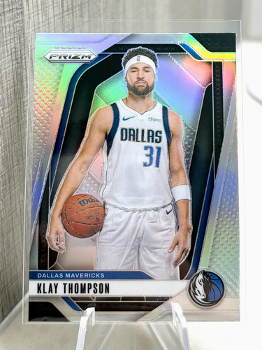 2024-25 Panini Prizm NBA Klay Thompson Silver #107 Mavericks