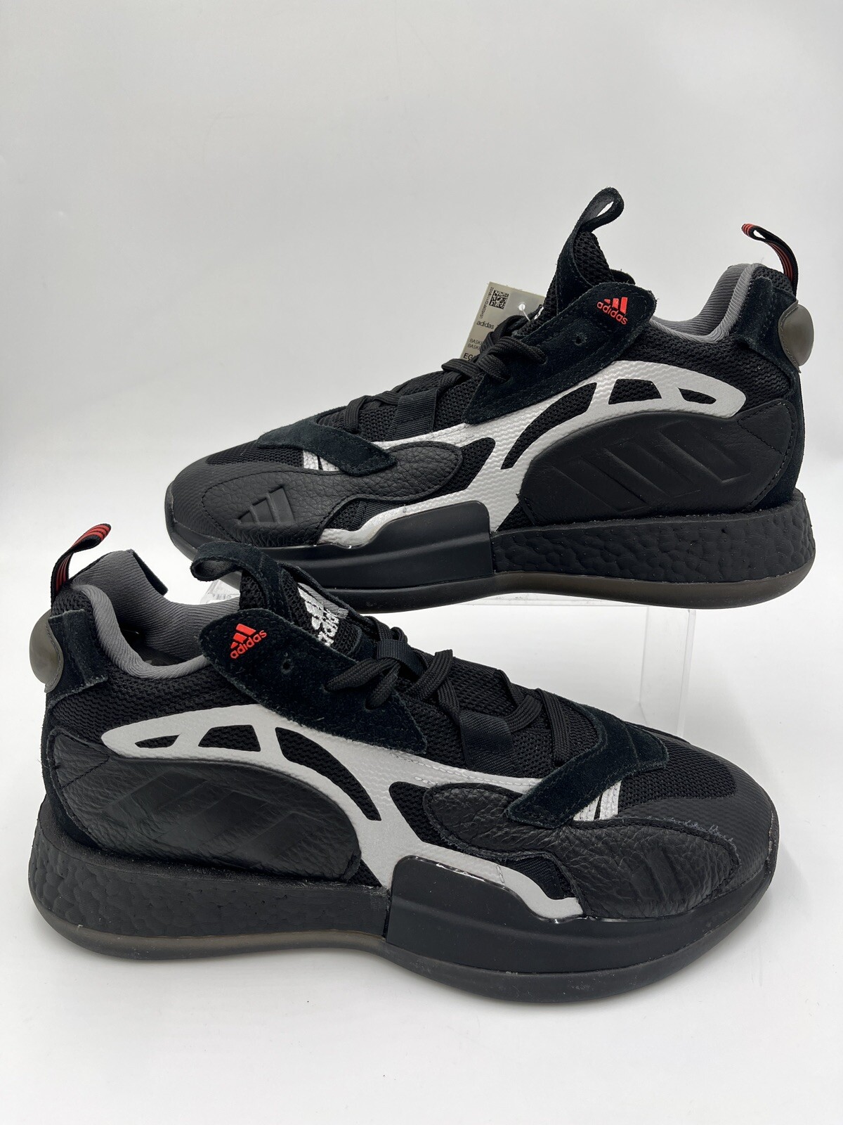 Adidas Basketball Zoneboost Men's Sneakers Sports Shoes Black /White