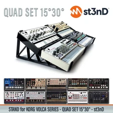 QUAD STAND SET for KORG VOLCA SERIES (15° and 30°)
