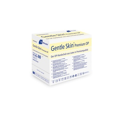  Gloves Premium Sterile, Powder Free Gentle Skin Size 7.5 Latex Disposable Glove 