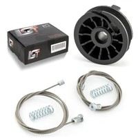 Fensterheber Reparatursatz Set Seilzug Rolle Hinten Rechts FüR Fiat Doblo II 263