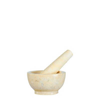 Cilio Prosecco Marble Mortar & Pestle, 2-Inch Height