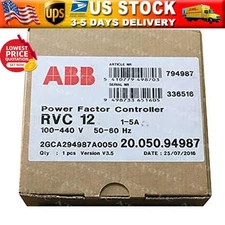 RVC-12/1-5A ABB Power Factor Controller RVC 12 1-5A Brand New Box