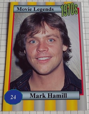 Film-Star MARK HAMILL Portrait-Foto - Sammelbild / Trading Card #8468