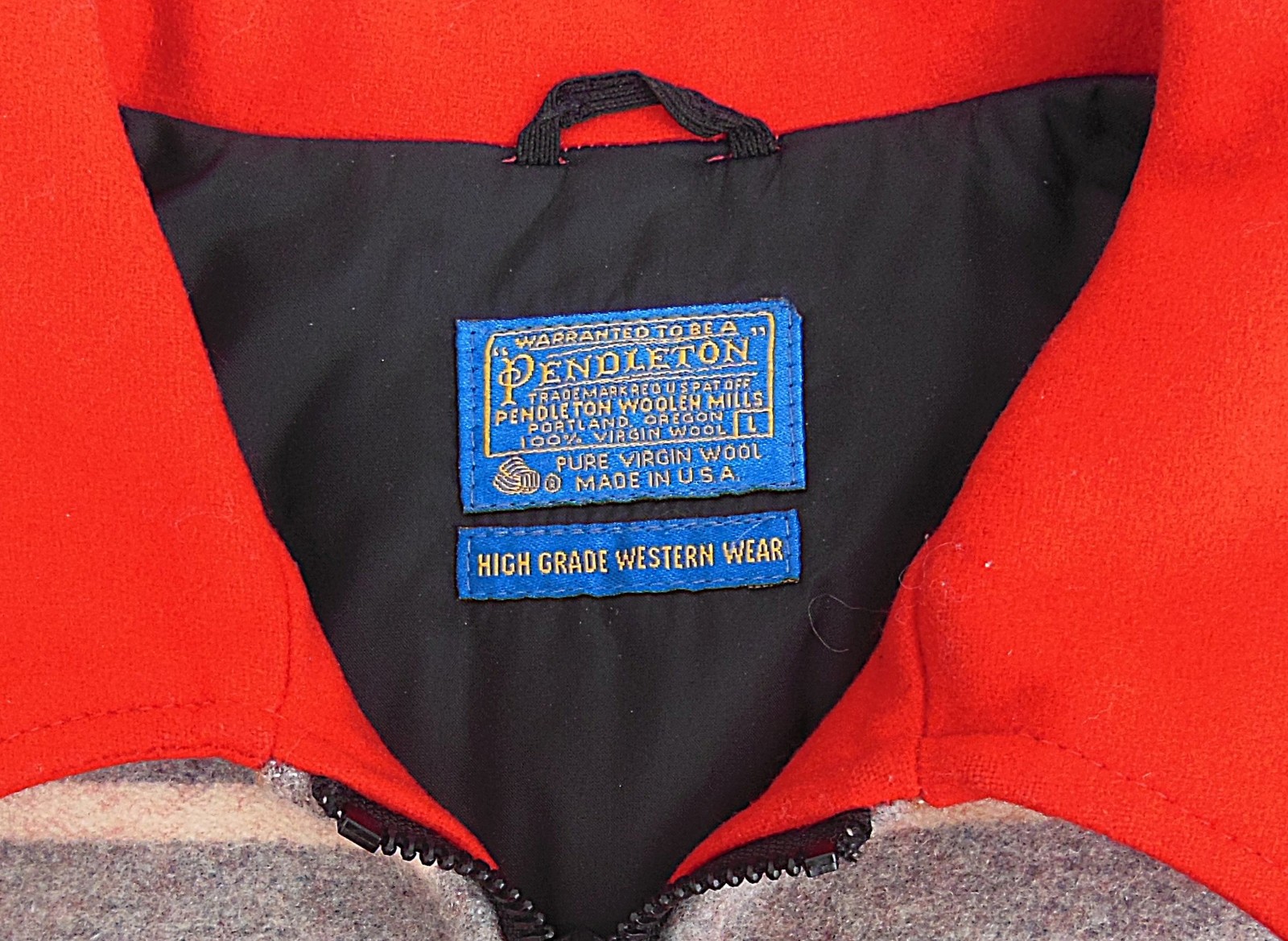 Pendleton High Grade Western Ware Red Southwester… - image 5