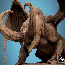 Infernal Dragon, Vorrak Thul by Rescale Miniatures | D&D | DnD | Print on Demand
