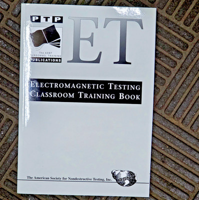ASNT Electromagnetic Testing Classroom Training Book NDT | Eddy Current ET