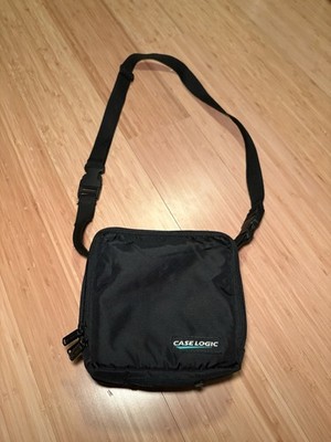 Vintage Case Login CD Player Carrying Case With Strap