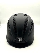 Tipperary  Sportage 8500 Equestrian Helmet Black Size XS 6 1/4-6 3/8 PRE-OWNED