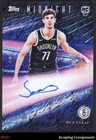 2025-26 Topps Midnight Horizon Ben Saraf RC ROOKIE AUTO NETS 02/12