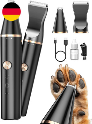 Oneisall Pfotentrimmer Für Hunde Mit 2 Messerkopf, Paw Trim Pro Dr Pfoten IPX7 W