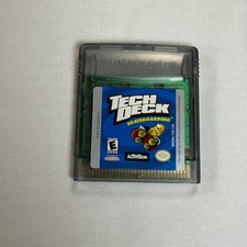 Tech Deck Skateboarding GameBoy Color Authentic Cartridge