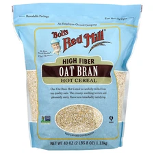 High Fiber Oat Bran Hot Cereal, 40 oz (1.13 kg)