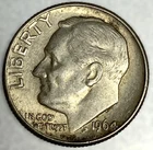 1964-P Roosevelt Dime - Circulated Condition - 90% Silver - US Coin - 3209