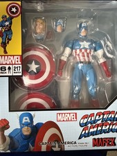 OFFICIAL Marvel MAFEX No.217 Captain America Comic Ver  USA SELLER   NO TARIFFS