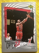 JORDAN 1997 Upper Deck Catch 23 Stickers Michael Jordan #MJ159 HOF NBA GOAT MVP