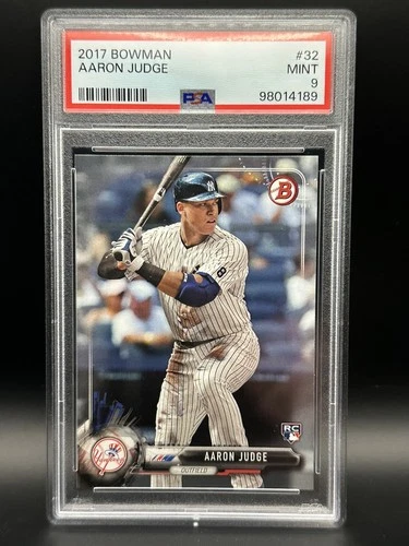 2017 Bowman Aaron Judge #32 PSA 9 MINT Rookie RC