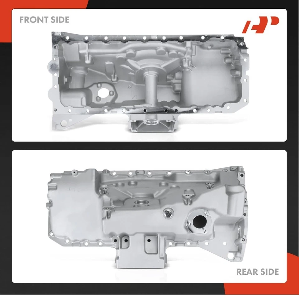 Compatible con cárter de aceite de motor A-Premium BMW X5 2011-2013, X6 2011-2014, 3,0 L 4,4 L Foto 4 de 4