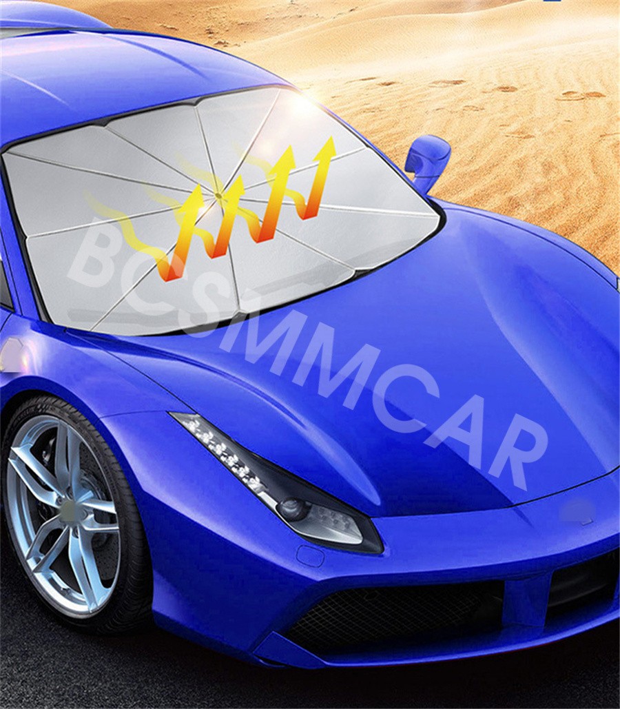 Car Windshield Sunshade Cover Umbrella Front Window Visor Sun Shade For Summer