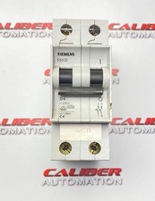 SIEMENS 5SX22-D4 2 Pole Circuit Breaker max 480V AC USED