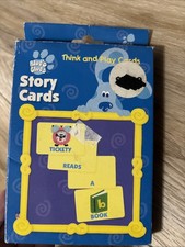 Blues Clues Story Card Game 1999 Vintage