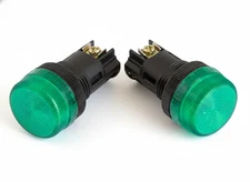 NPL-22 ATI LED Pilot Indicator Light 22mm 120V AC Replaceable lamp (2PCS)