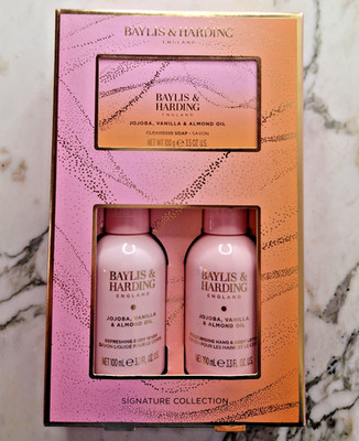 Baylis & Harding Jojoba, Vanilla & Almond Oil Body Wash, Bodylotion, Seife OVP