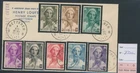 LS93974 Belgium 1935 queen Astrid anti-tuberculosis FDC used