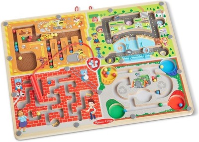 Melissa & Doug Paw Patrol Holz 4 in 1 Magnetstab Labyrinth Brett FSC zertifiziert