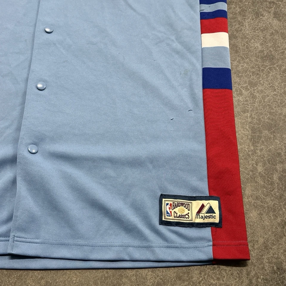 Majestic NBA basketball Warm Up Hardwood Classic Brooklyn Nets Sz XXL - Image 3 of 4