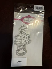 The Stamps of Life Coffee word & shadow Dies - BNIP