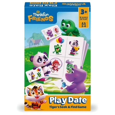 Thinkfun Friends Spieldatum Kartenspiel - Alter 3+ - Lernspielzeug - Brandneu
