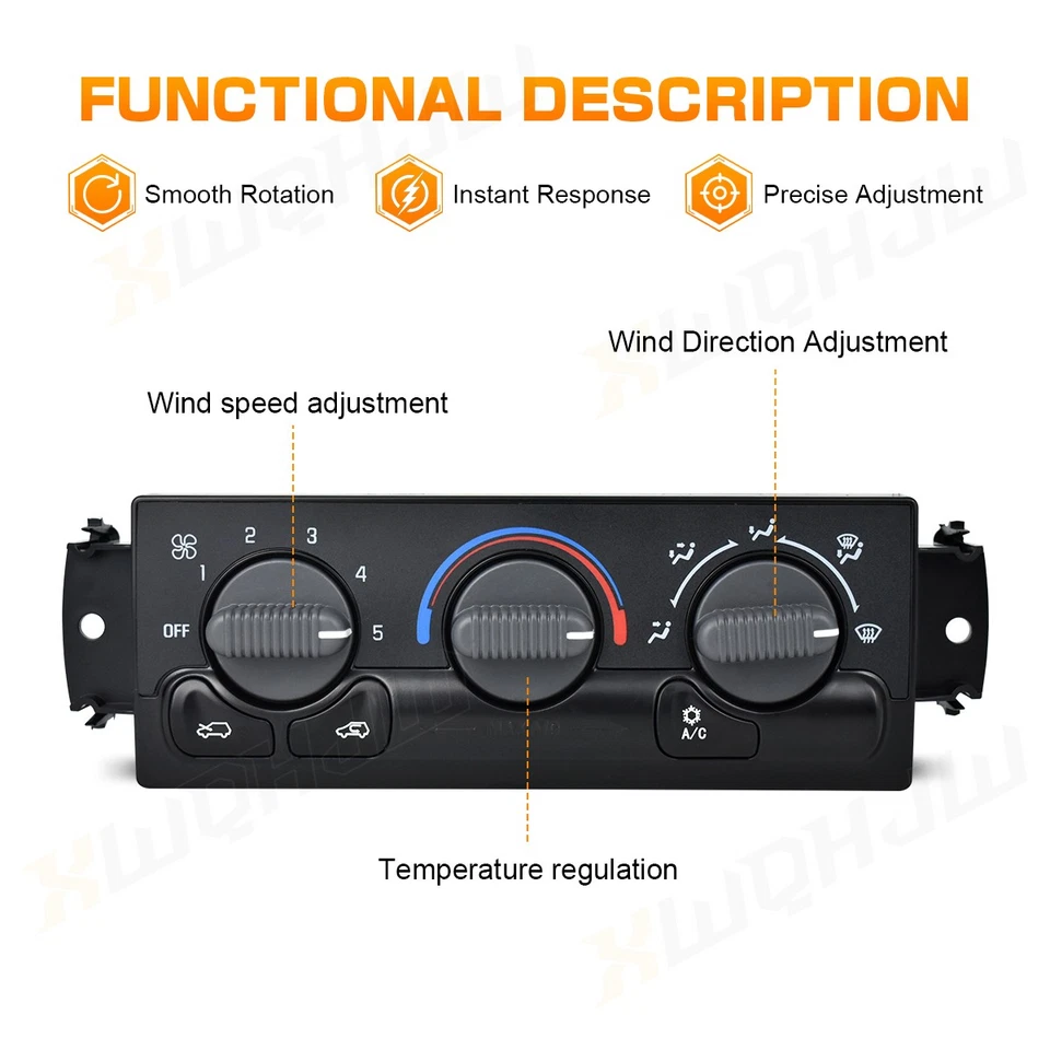 Módulo de controle climático CA aquecedor 599-266 para 2002 Chevrolet Avalanche 1500 - Imagem 3 de 4