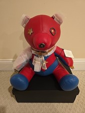CoachXMarvel Captain Marvel Collectible Leath...
