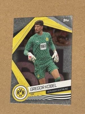 Gregor Kobel Holo | Topps BVB Fan Set 2023/24 | Scratch Parallel