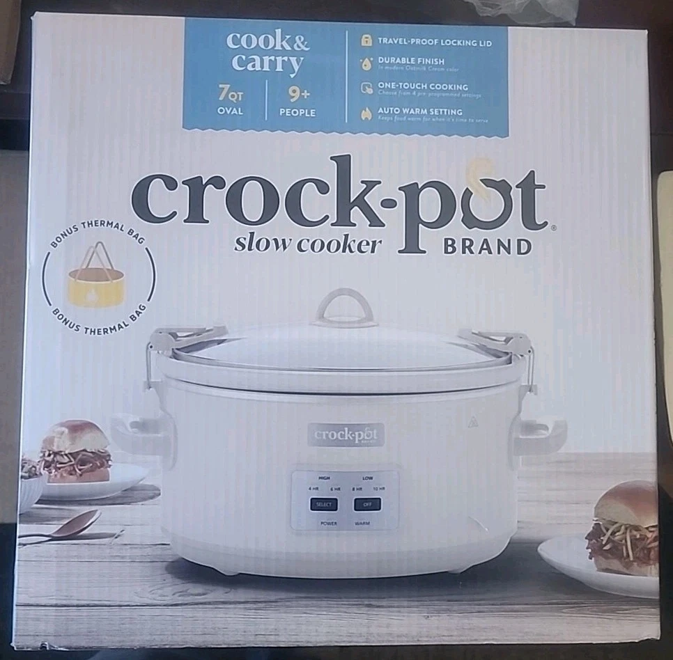 Crock-Pot 7-Quart Programmable Slow Cooker with Carry Bag
