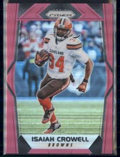 2017 Panini Prizm - Isaiah Crowell Pink #99