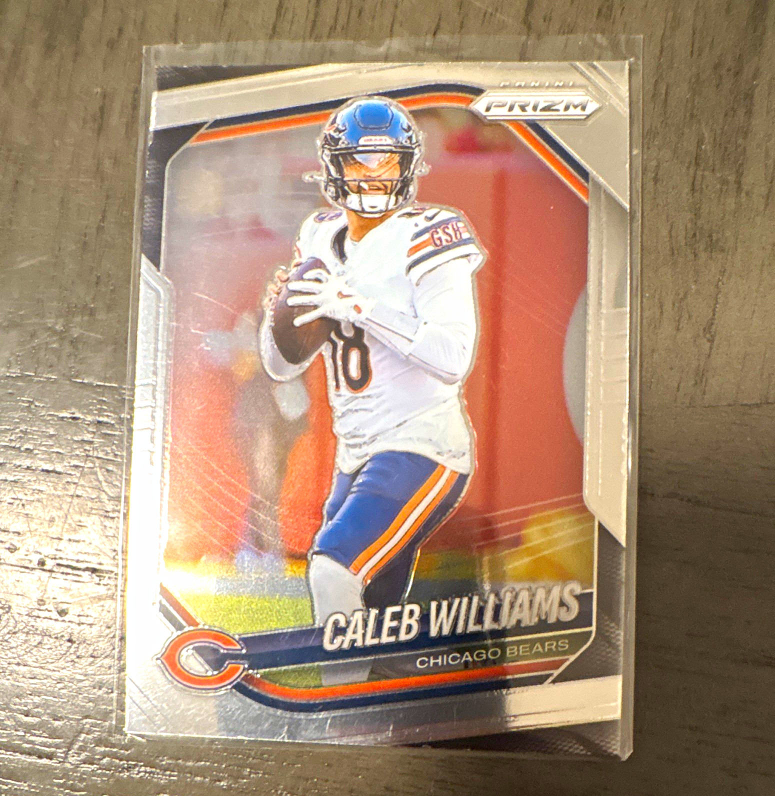 Panini 2025 Prizm Caleb Williams Bears #124 Silver Prizm NFL Football