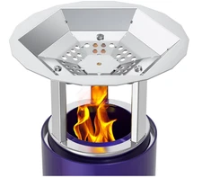 Heat Deflector for Solo Stove Mesa XL, Heat Deflector with 3 Detachable Legs