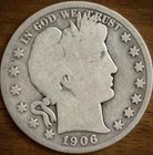 1906-S Barber Half Dollar - No Reserve!