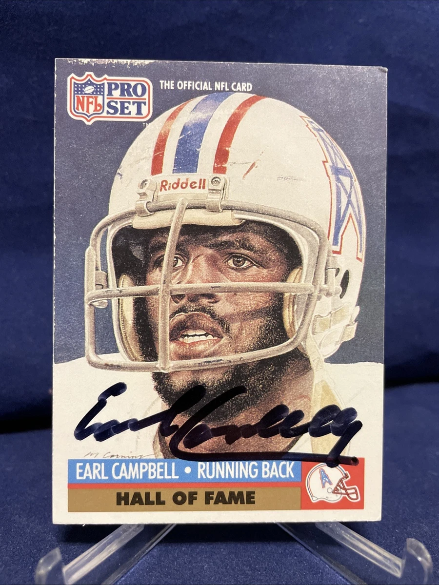 Las mejores ofertas en 1991 Pro Set Earl Campbell #27 | eBay