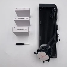 Lian Li Hydroshift II 360 TL RGB Liquid CPU Cooler 2.1inch IPS LCD Screen