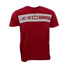 CCM Hockey Team Canada Senior/Adult Short Sleeve T-Shirt (TSS26A) - Red