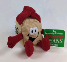 Vintage Eckerd Merry Beans Beanbag Plushie - Egg Nog - NWT