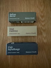 Maison Crivelli Set - 3x1,5ml - Cuir InfraRouge - Safran Secret  - Oud Cadenza